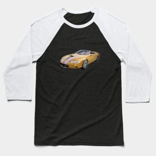 2002 4th Generation Camaro Convertible Baseball T-Shirt